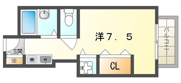 レアル守口の物件間取画像